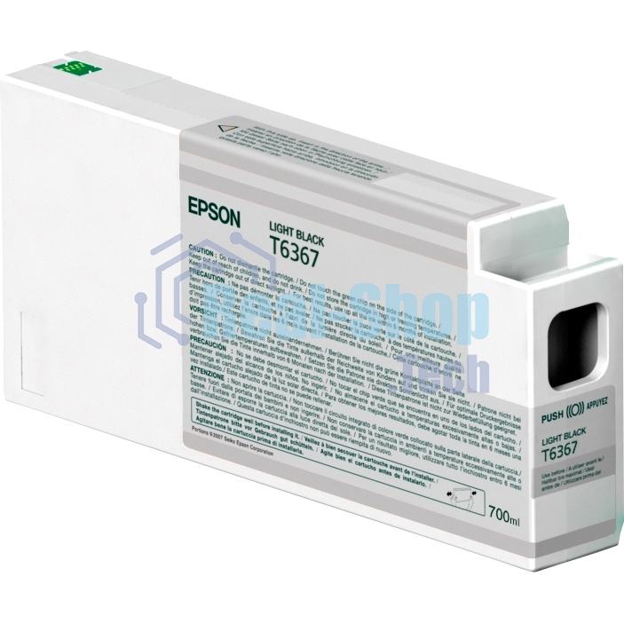 Картридж струйный Epson C13T636700 серый (700 мл) для Stylus Pro 7700, 7890, 7900, 9700, 9890, 9900, WT7900