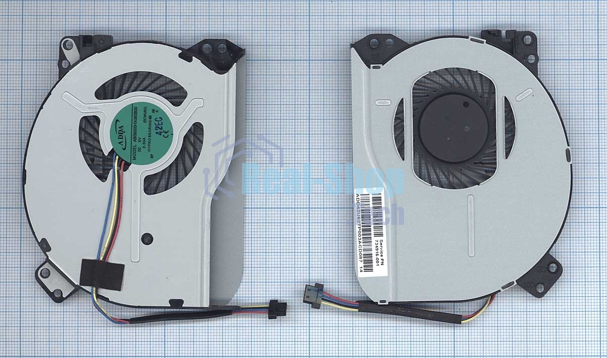 Вентилятор (кулер) для ноутбука HP Touchsmart 14 14-F VER-1