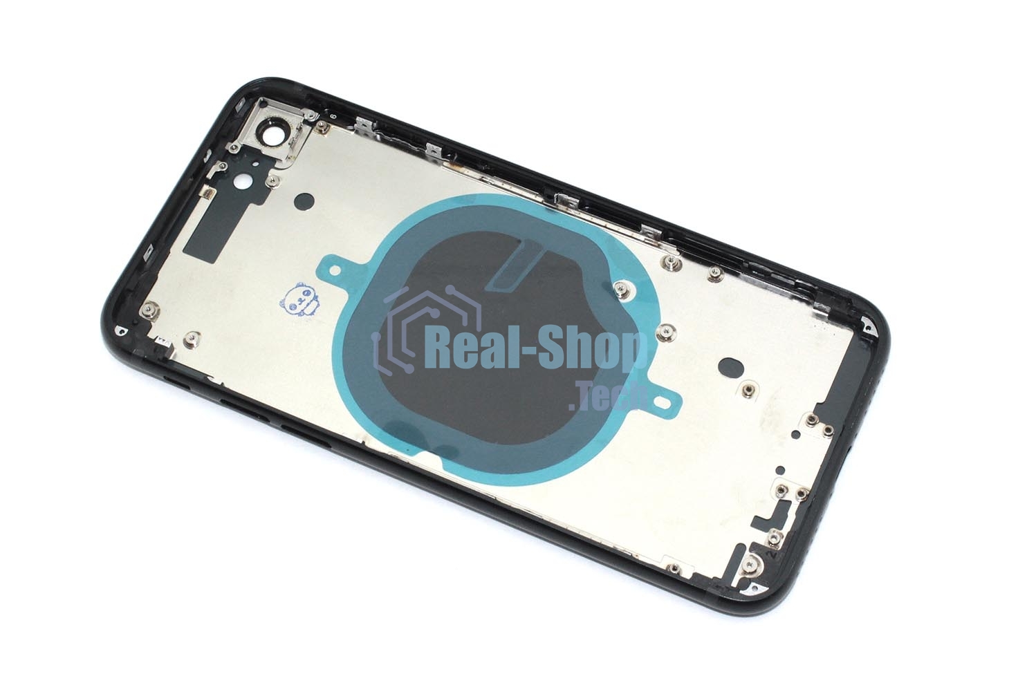 Задняя крышка (корпус) в сборе с рамкой для Apple iPhone SE3 черный