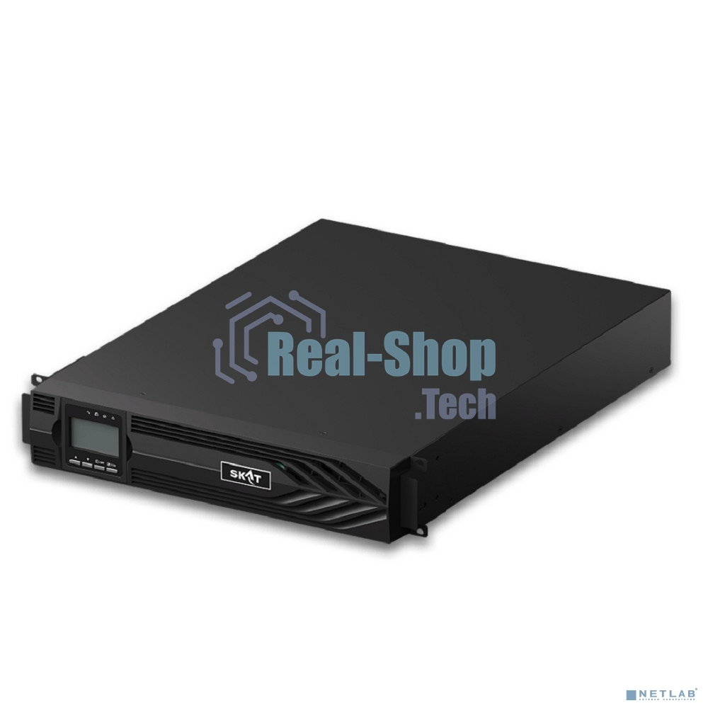 Источник бесперебойного питания Бастион SKAT-UPS 2000-RACK-ON-4X9-E P3 Online, синус, 2000ВА/2000 Вт, стойка/на пол, 8xC13, встр. АКБ 48В (4x9 А·ч), SNMP/USB/RS-232/EPO, доп блок до 4 шт SKAT BC 48/18S3, МПТ (8769)