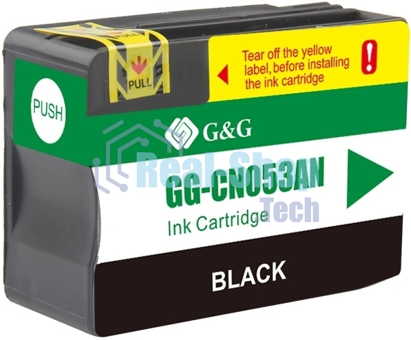 Картридж струйный G&G GG-CN053AN №932XL, черный (40мл) для HP Officejet 6100/6600/6700/7110/7510