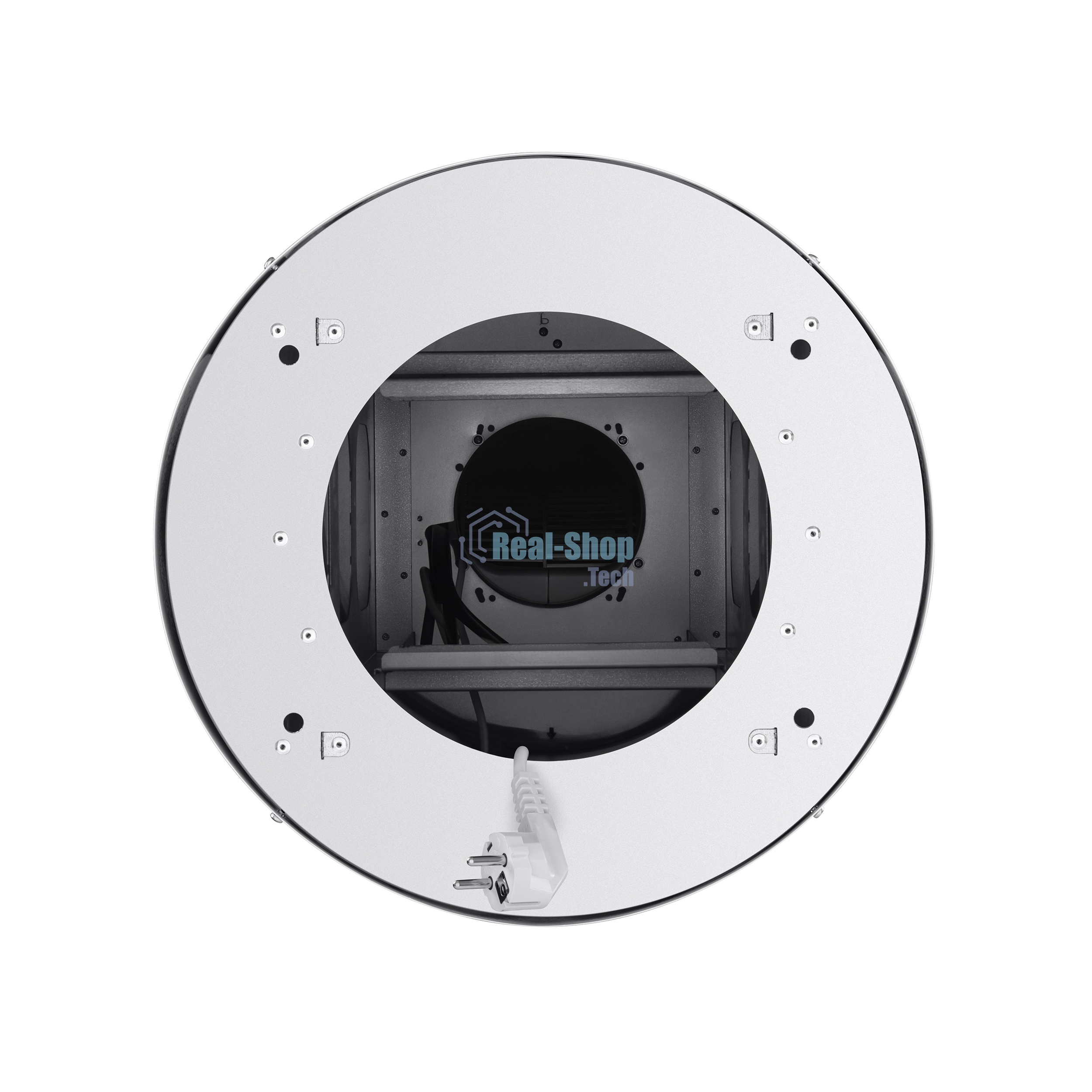 Вытяжка островная Maunfeld Lee Isla 39 белый, 38 см, 1000 куб. м/ч, 52 дБ