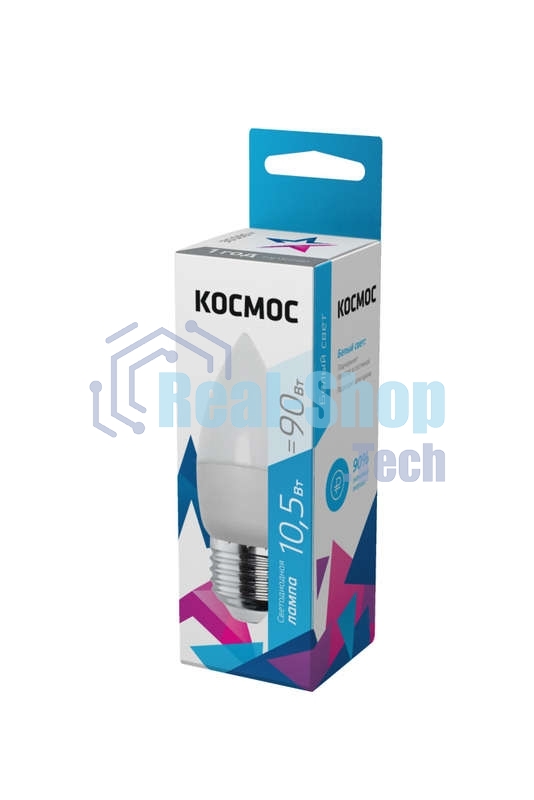 Лампа светодиодная LED BASIC CN 10.5Вт 220В E27 4500К Космос LkecLED10.5wCNE2745