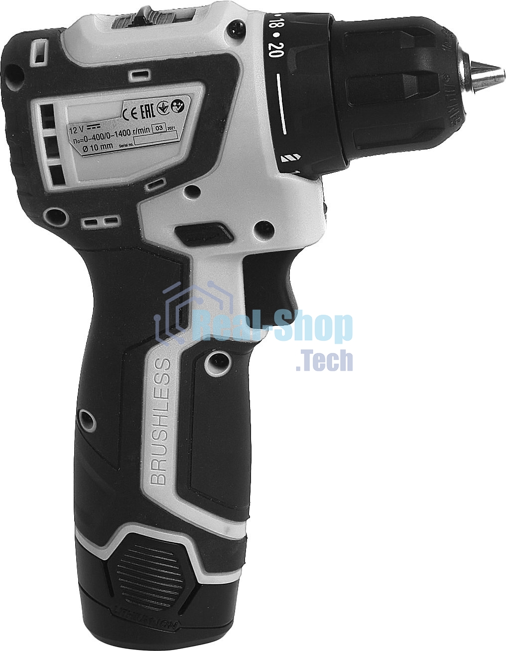 Дрель-шуруповерт аккумуляторная ИНТЕРСКОЛ ДА-10/12В 687.2.2.70, 12 В, 2 А·ч, аккумуляторная