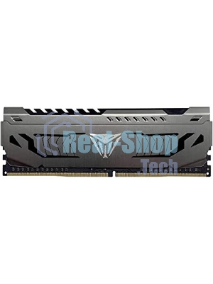 Оперативная память Patriot Viper Steel, DDR4, 8GB (1x8GB), 3600MHz, CL18, DIMM, с радиатором, черный