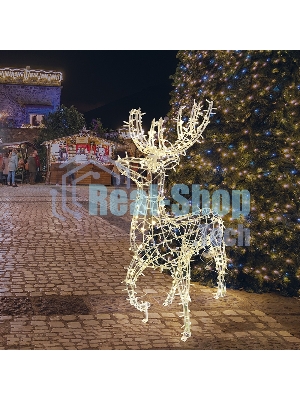 Фигура объемная Neon-night Олень 115х195 см, 528 LED, IP65, цвет свечения теплый белый