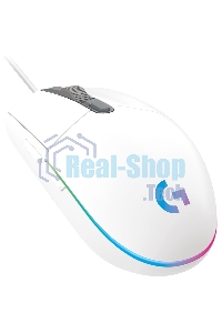 Мышь проводная Logitech G102 LIGHTSYNC белый, 8000 dpi, USB, кнопки - 6