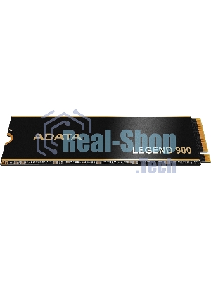 Накопитель SSD ADATA LEGEND 900, 2000Gb, PCIe 4.0 x4, 2280, NVMe, R/W 7000/5400, с радиатором