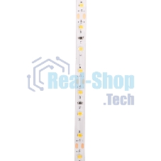 Лента светодиодная Rexant 12В, SMD2835, 9,6Вт/м, 60 LED/м, 3000K, 8мм, 5м, IP20
