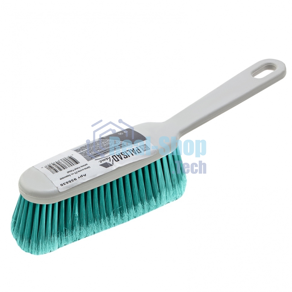 Щетка-сметка 270 мм, бирюзовая щетина, Home Palisad