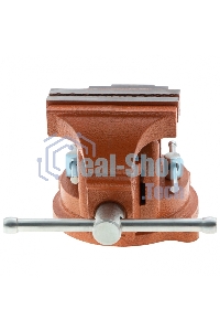 Тиски слесарные Sparta 100мм поворотные с наковальней