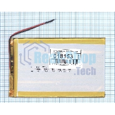 Аккумулятор Li-Pol (батарея) 3x75x123 мм 2pin 3.7V/4000mAh
