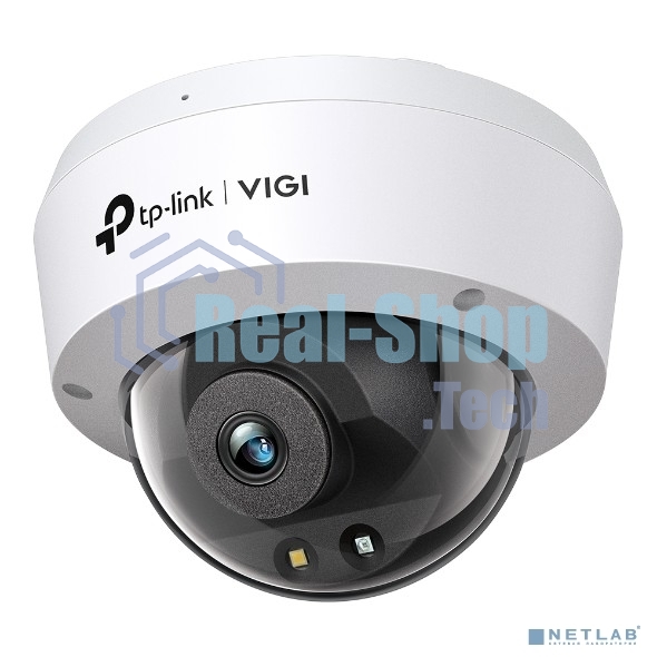 Камера видеонаблюдения цветная купольная IP-камера 4 Мп/ 4MP Full-Color Dome Network Camera