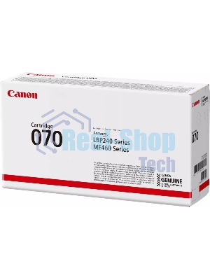 Картридж лазерный Canon CRG 070 BK черный (3000 стр) для Canon MF240/460 series