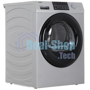 Сушильная машина Haier HD90-A2959S серый/черный, 9 кг, сушка - тепловой насос, программ - 12, 59.5 x 84.5 x 60 см