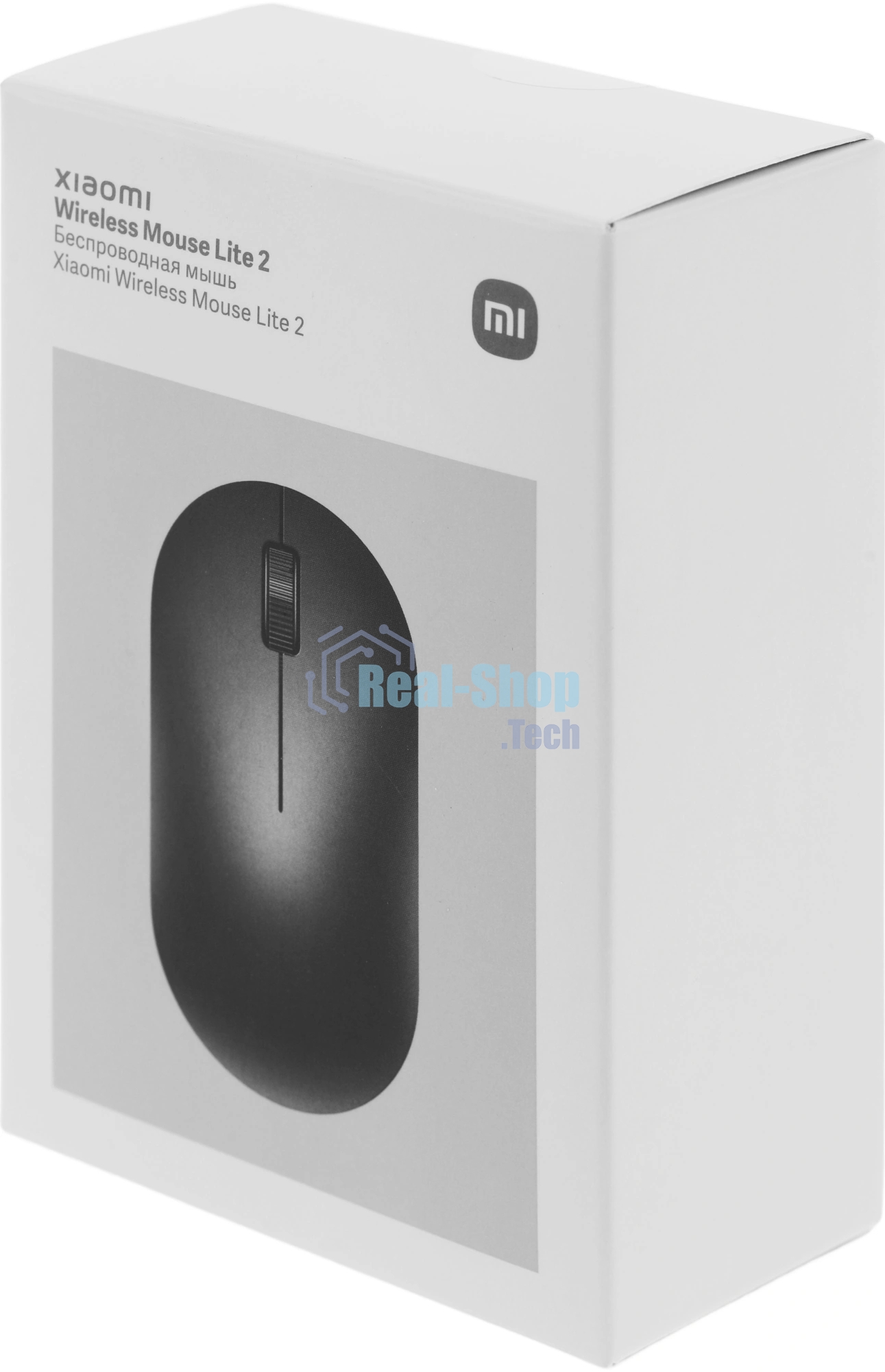 Мышь беспроводная Xiaomi Wireless Mouse Lite 2 черный, 1000 dpi, радиоканал, USB, кнопки - 3