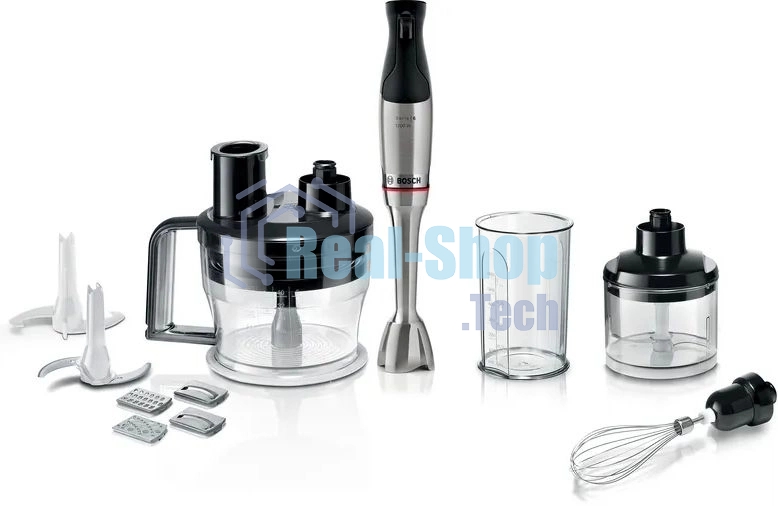 Блендер погружной Bosch MSM6M871 черный, 1200 Вт, 1 скорость