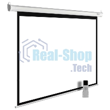 Экран Cactus 165x220 см MotoExpert CS-PSME-220x165-WT 4:3 настенно-потолочный рулонный белый (моторизованный привод)