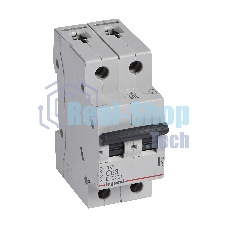 Выключатель автоматический модульный 2п C 63А 4.5кА RX3 Leg 419703