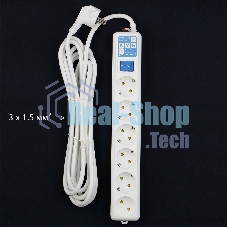 Фильтр-удл. PowerCube PC PRO, 5м, 6р LCконтур, 16А/3,5 кВт