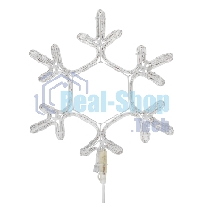 Фигура Neon-night Снежинка цвет свечения синий, размер 45х38 см