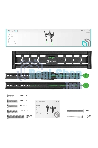 Кронштейн ONKRON SN14 для телевизора 32