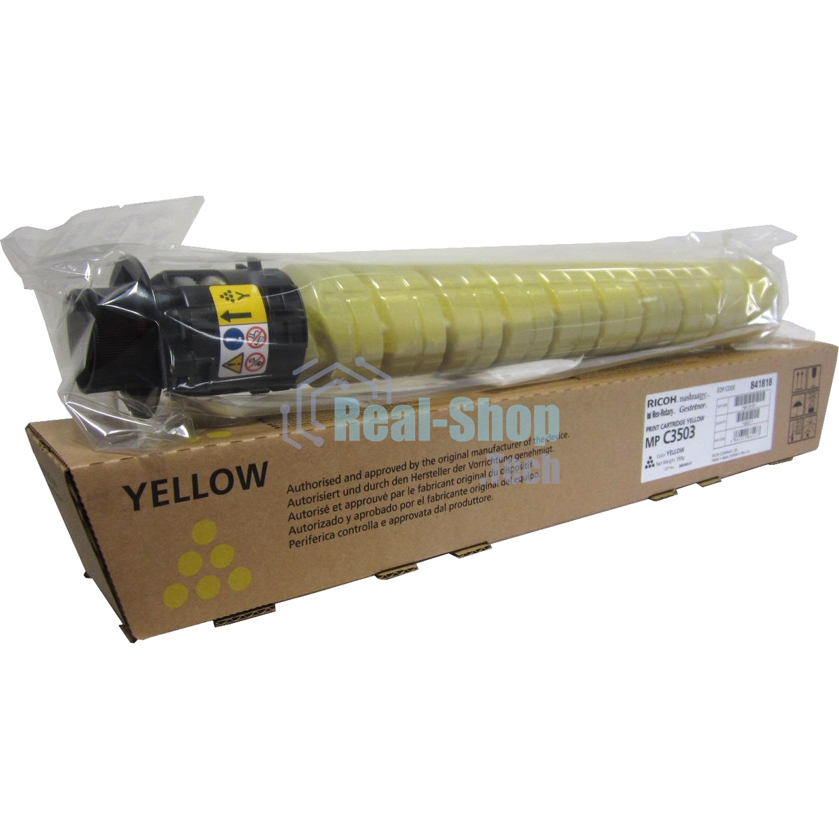 Картридж лазерный тип MP C3503 желтый для Ricoh Aficio MPC3003/3503 (18000стр)