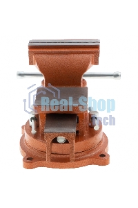 Тиски слесарные Sparta 100мм поворотные с наковальней