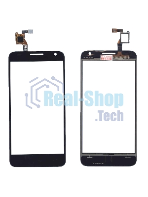 Сенсорное стекло (тачскрин) для Alcatel Idol 2 mini S 6036Y черное