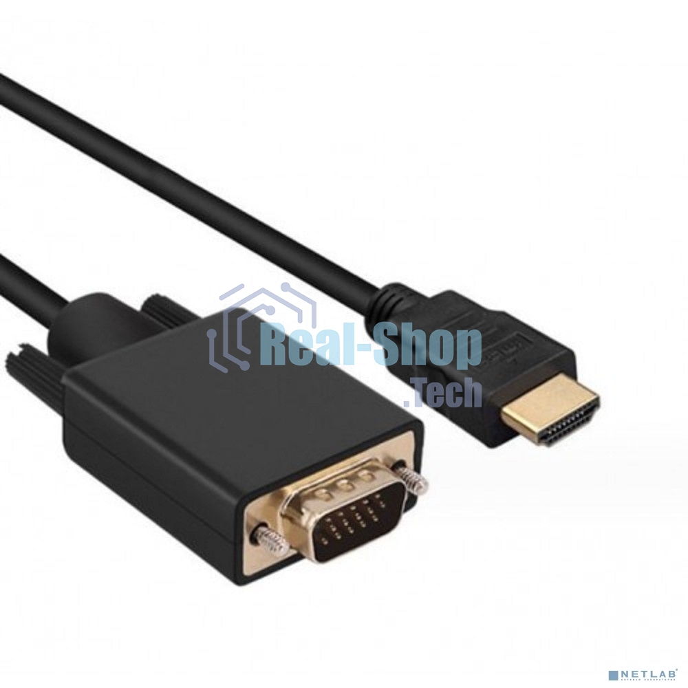 Кабель KS-is HDMI M VGA M medium (KS-441L) 1.8м