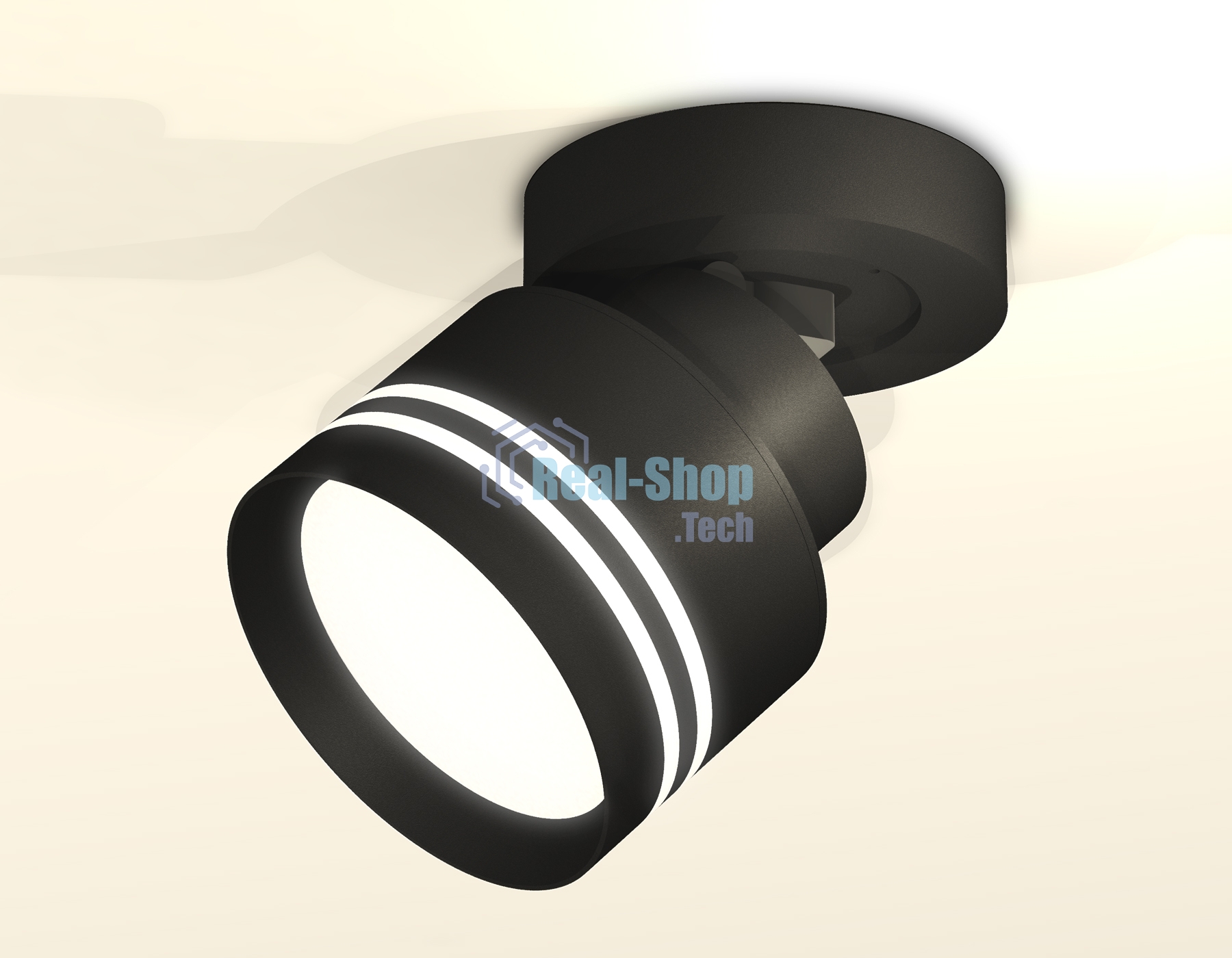 Светильник Ambrella Light XM8102026 SBK/FR черный песок/белый матовый GX53 (A2229, A2106, C8102, N8478)