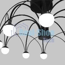 90035/10  LED / потолочный светильник / черный