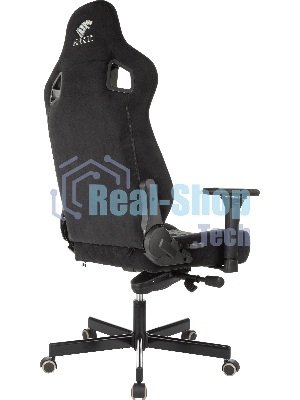 Кресло игровое Knight Hunter черный, Alfa Black крестов. металл