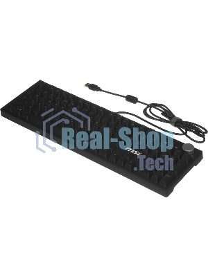 Клавиатура MSI Forge GK320 проводная, USB Type-A, чёрный