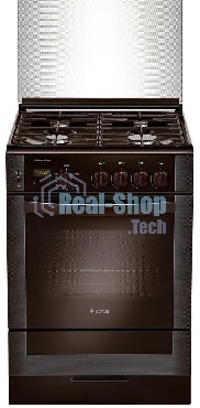 Плита газовая Gefest 6300-03 0047 коричневый, конфорок 4 газовых, духовка 52 л, 60 см x 85 см x 60 см