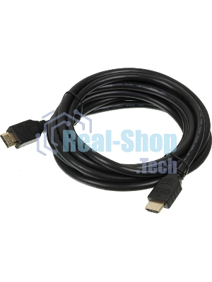 Кабель аудио-видео Buro 2.0 HDMI (m)/HDMI (m) 3м. позолоченные контакты черный HDMI 2.0 BHP