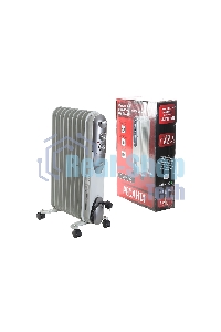 Масляный радиатор Ресанта ОМПТ- 9Н 67/3/4 2,0кВт, 450 140 650, 9 секций, 9,7 кг