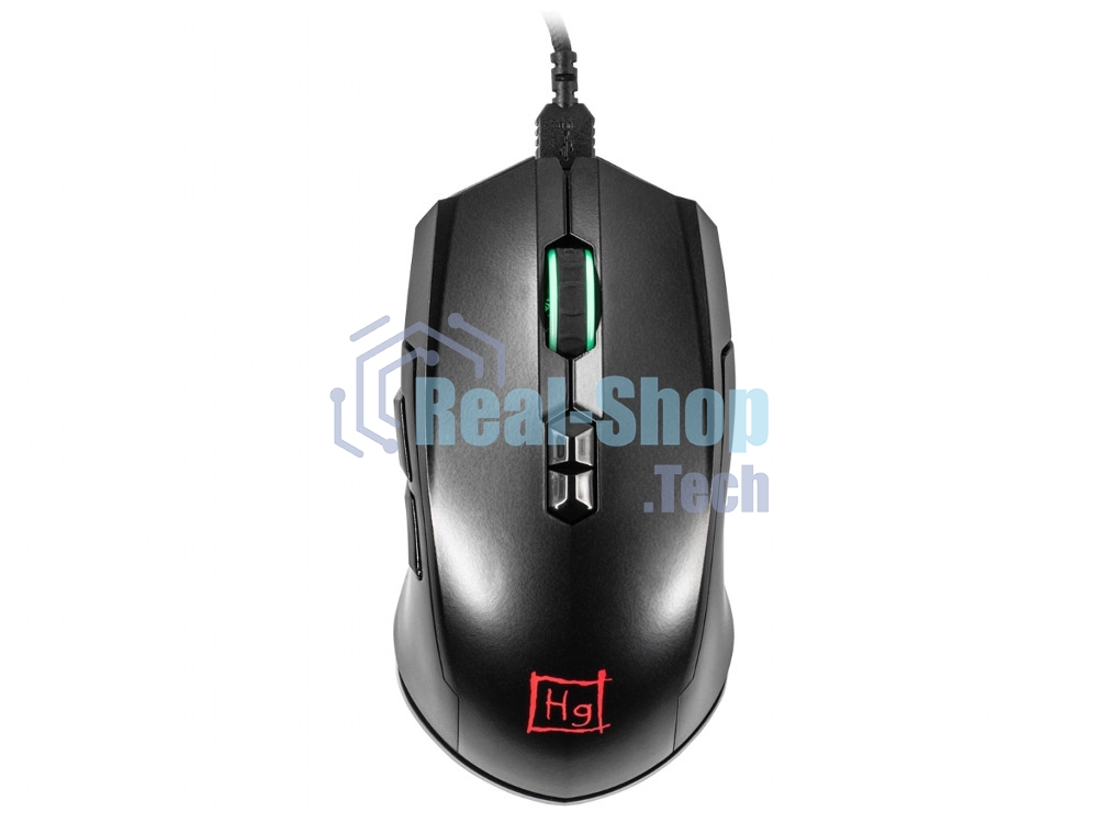 Мышь беспроводная Harper Gaming Spigot WGM-01 черный, 4000 dpi, радиоканал, USB, кнопки - 7