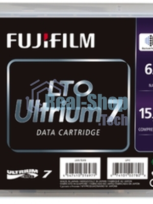 Ленточный накопитель Fujifilm Ultrium LTO7 RW 15TB (6Tb native) bar code labeled Cartridge (for libraries & autoloaders) (analog C7977A + Label)