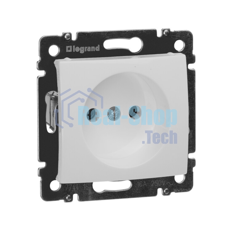 Розетка Legrand 774416 Valena без заземления (белый)