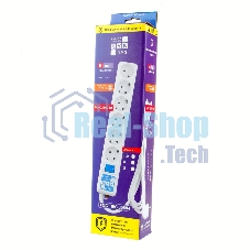 Фильтр-удл. PowerCube PC PRO, 5м, 6р LCконтур, 16А/3,5 кВт