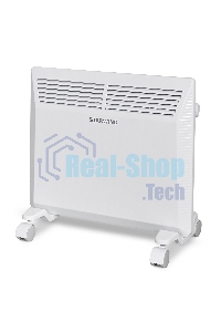 Конвектор электрический Starwind SHV5010, белый, 1000 Вт, 15 м2, термостат, 1 режим мощности
