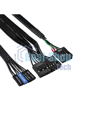 Компьютерный корпус Minitower ExeGate EX291142RUS BAA-105-01-AAA450 (mATX, БП AAA450 с вент. 8см, 2*USB, аудио, черный)