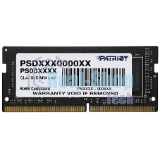 Оперативная память Patriot Signature, DDR4, 16GB (1x16 GB), 3200 MHz, CL22, SO-DIMM
