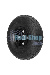 Колесо Palisad пневм. 4.10/3.50–4 с несим.ступ. d260 мм. подш. внут.диам. 20мм. длина оси - 5