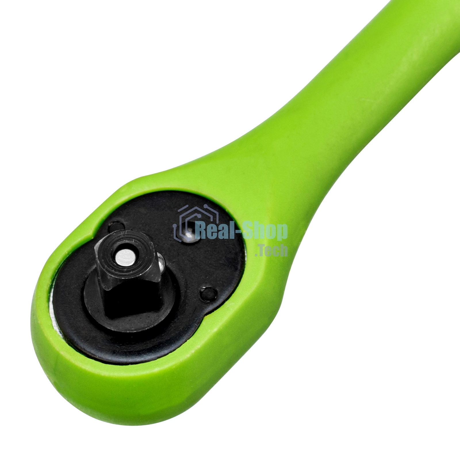 Ключ трещотка Сибртех двухкомпонентная рукоятка 3/8