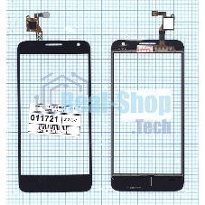 Сенсорное стекло (тачскрин) для Alcatel Idol 2 mini S 6036Y черное