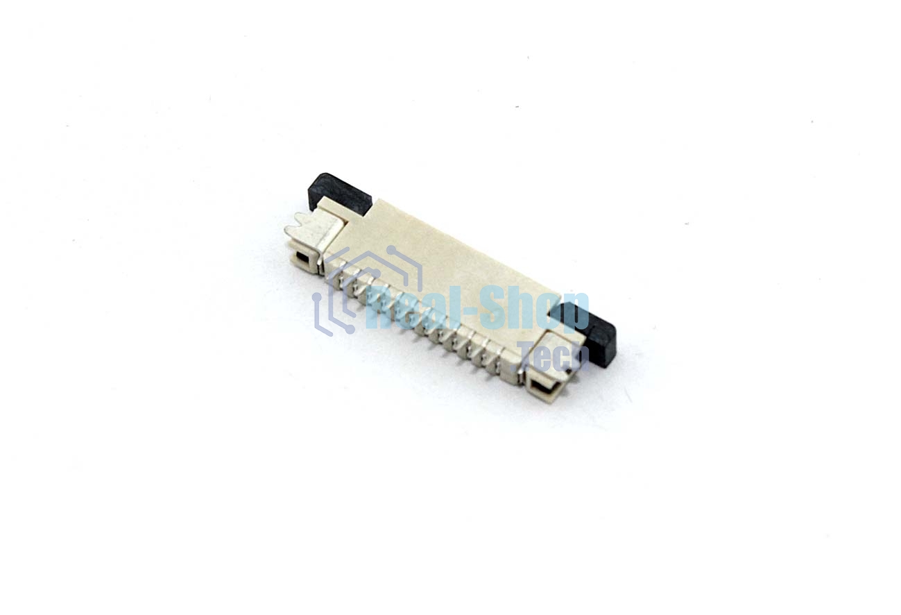 Разъем FPC Half Coverage Bottom Contact 0.8K-BX-12PWB 12 pin высота 2мм шаг 0,8мм