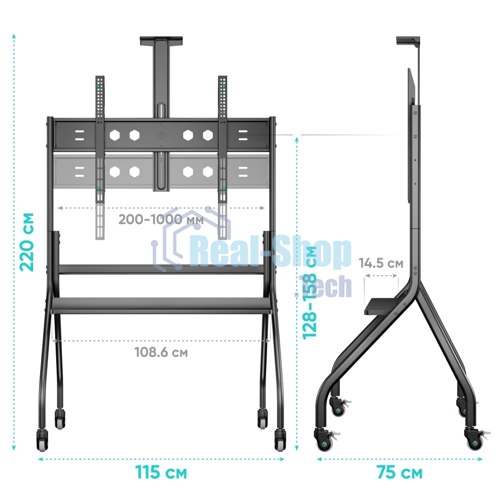 Подставка для телевизора ONKRON TS2080 черный 60
