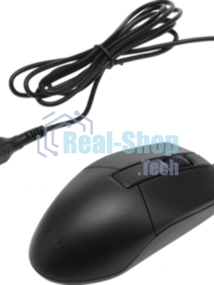 Комплект клавиатура+мышь A4Tech KR-3330S проводной, USB, 1200 DPI, чёрный